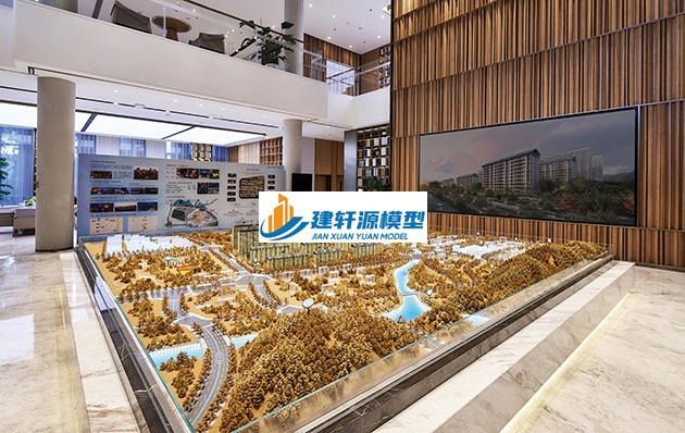 沁水金茂悦模型