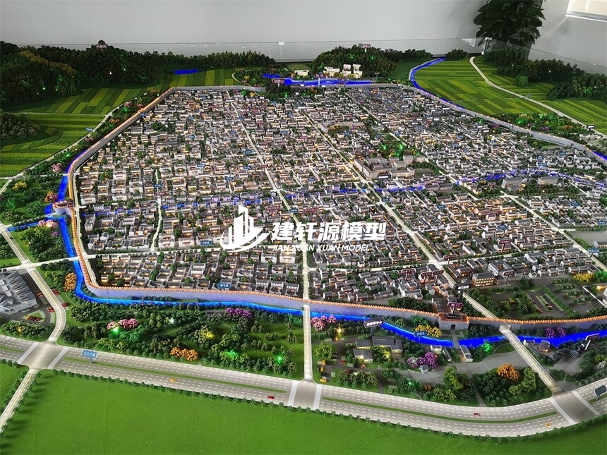 沁水城市规划模型