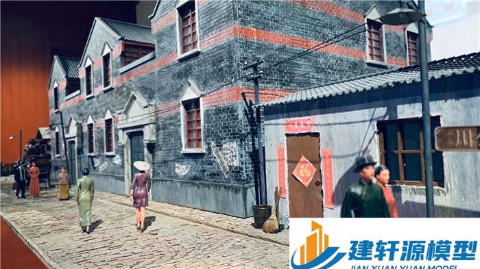 沁水中共四大纪念馆微缩