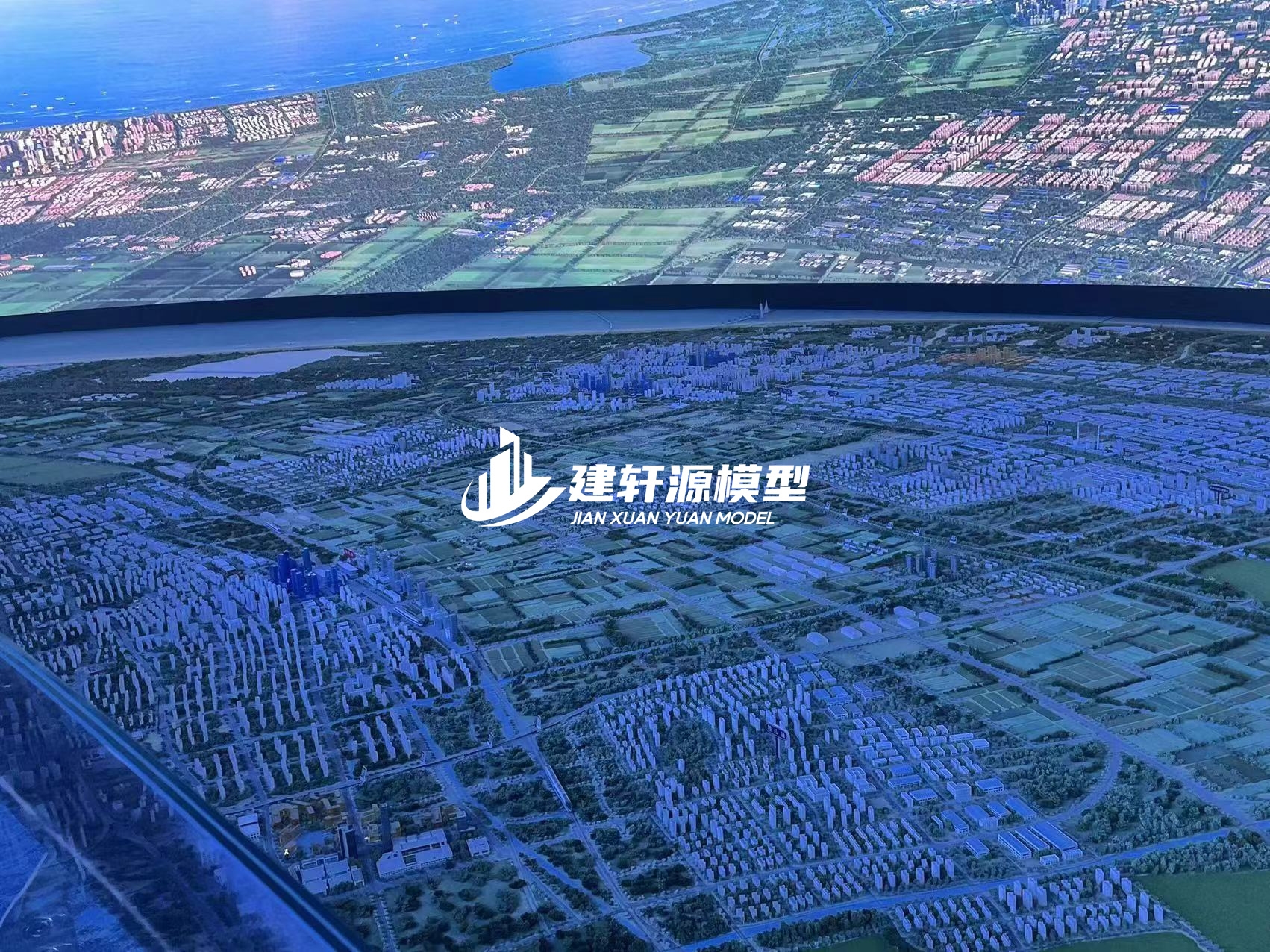 沁水城市规划模型制作