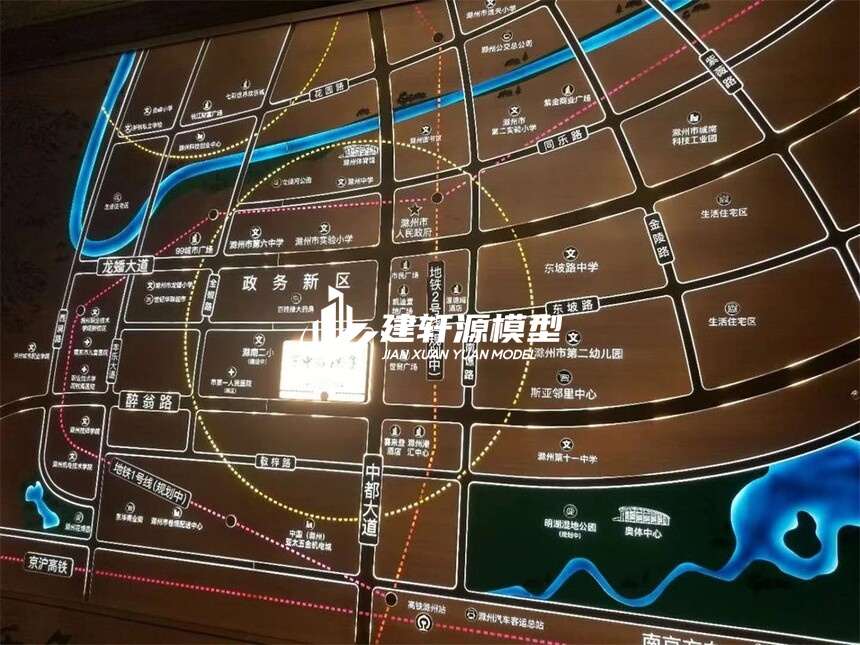 沁水区域壁挂模型