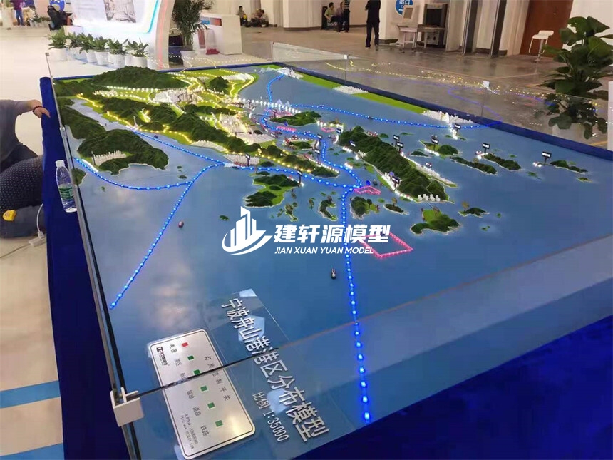 沁水地形地貌模型
