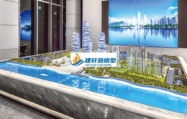 沁水富春-金茂星外滩模型