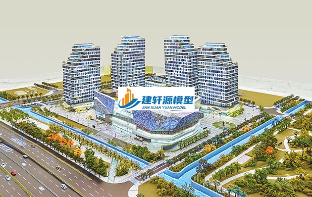 沁水智慧城模型