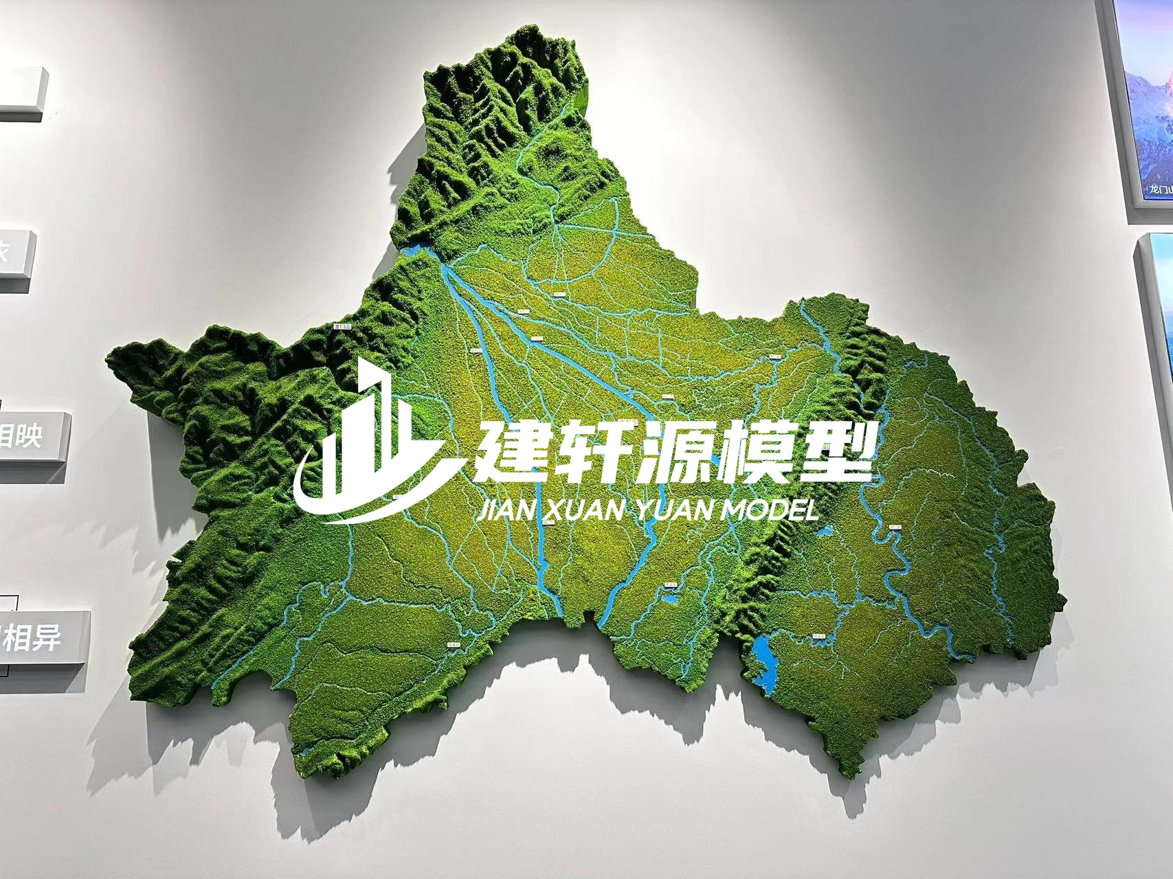 沁水地形沙盘壁挂厂家