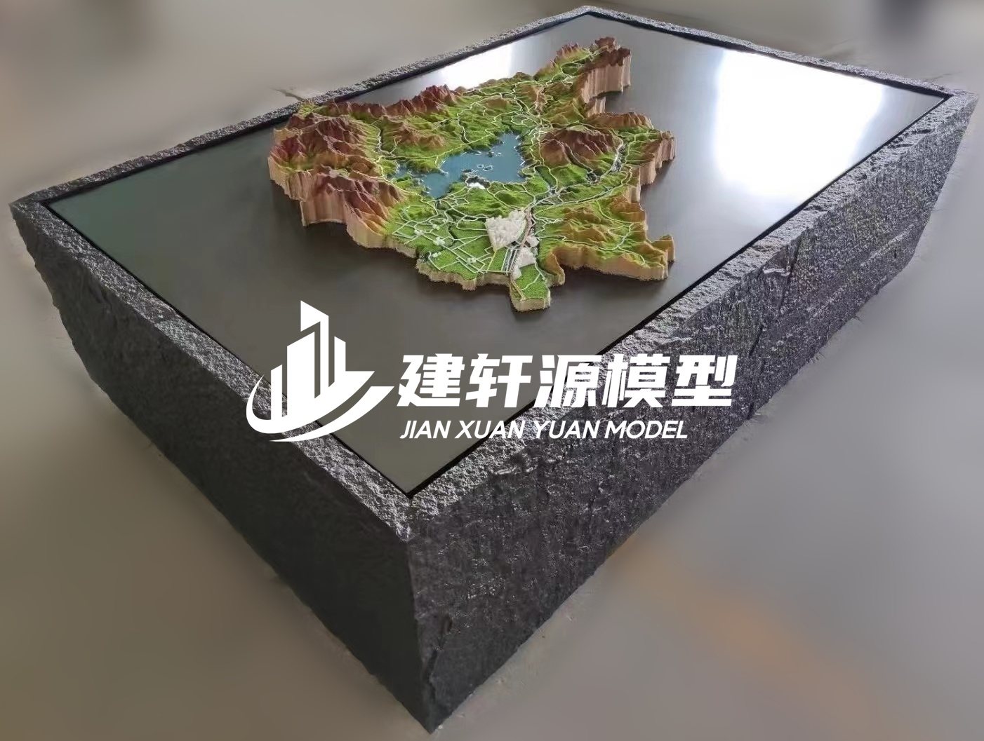 沁水地貌模型制作