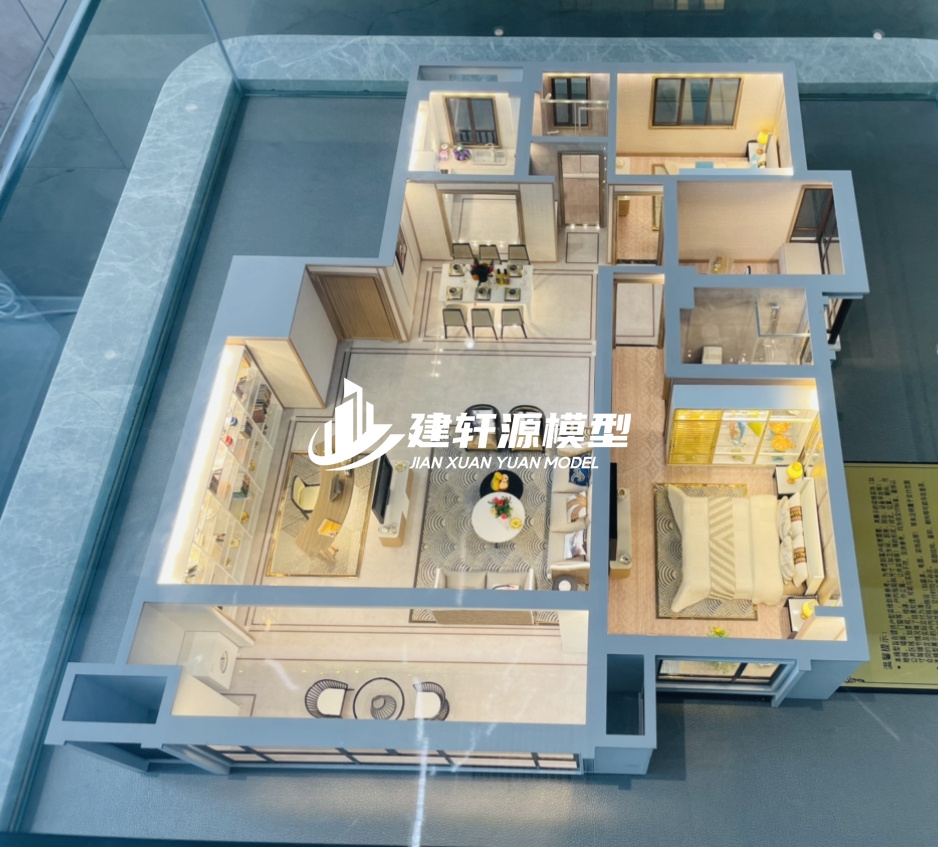 沁水地产户型模型