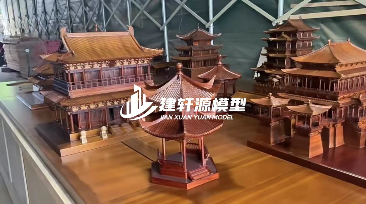 沁水古建模型制作