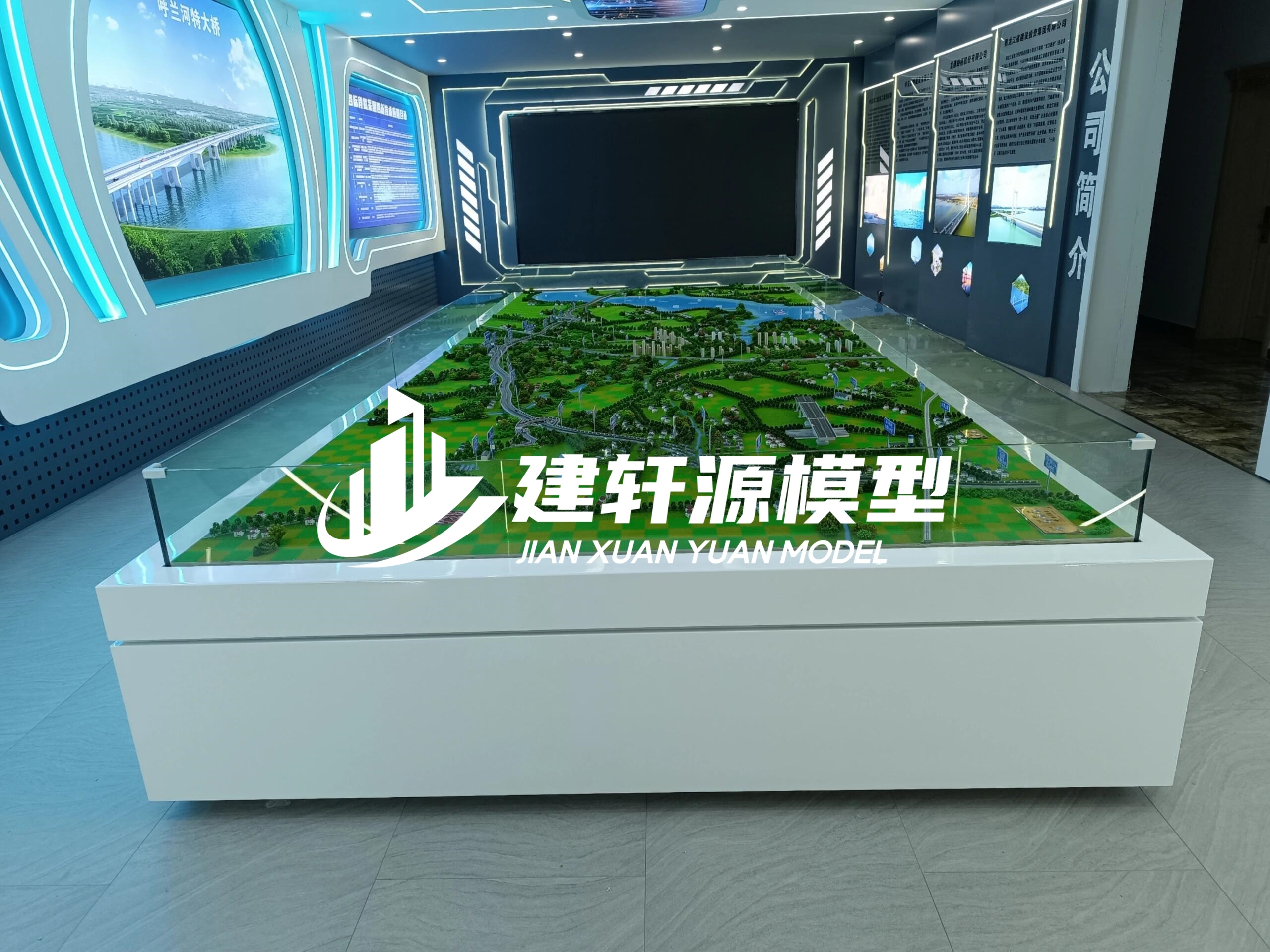 沁水高架桥道路模型设计
