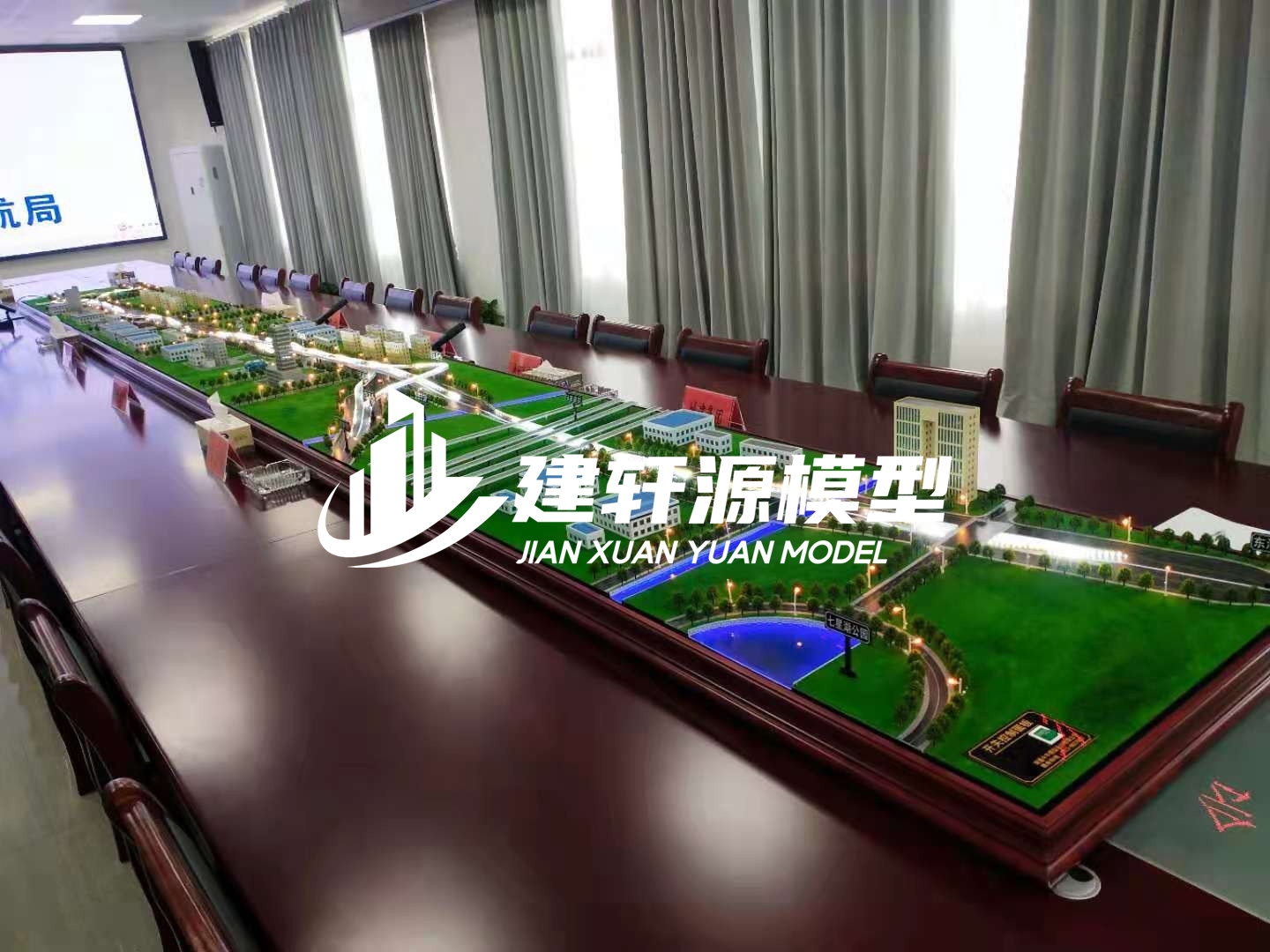 沁水公路马路沙盘模型专业定做